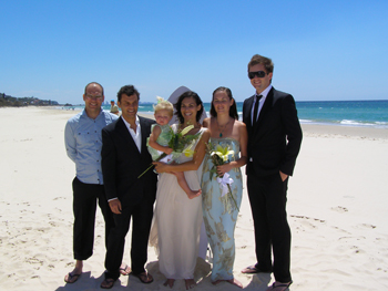 Hayely and Tanja had a simple, fun and traditional Commitment Ceremony on the magnificent Bilinga Beach on the southern Gold Coast near Coolangatta.